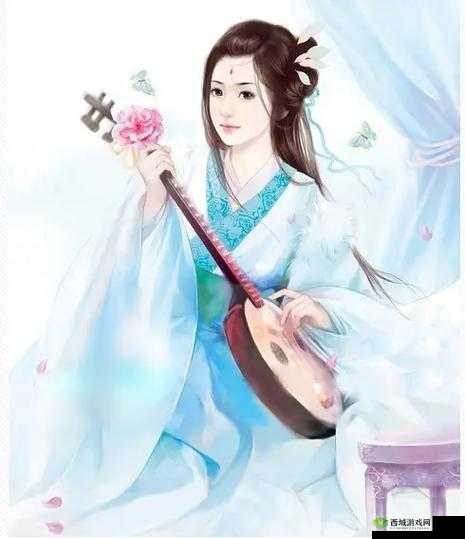 吹花嚼蕊弄冰弦，多情情寄阿谁边：弦歌寄意，情动谁人