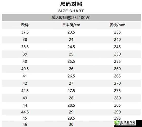 欧洲尺码和日本尺码美国专线:便捷通道