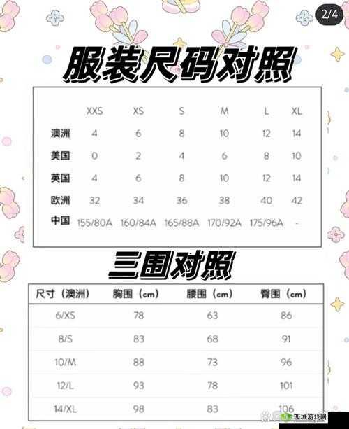 亚洲尺码和欧洲尺码 2023 更新:全新对比指南