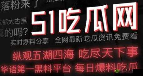 51CG 吃瓜爆料入口:带你探寻精彩瓜田世界