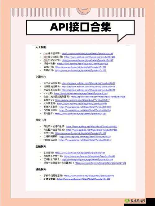 免费开放的 API 大全软件,你值得拥有
