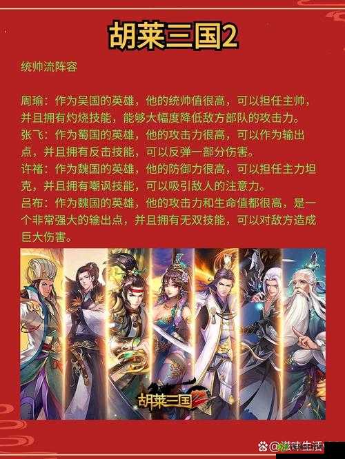 胡莱三国2张星彩阵容选择,搭配于禁和姜维的深度解析